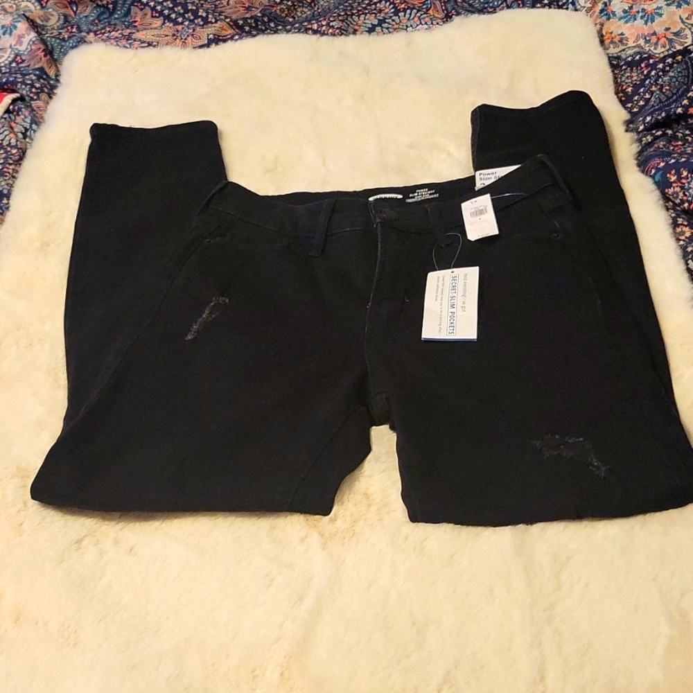 Old Navy NWT black jeans size 2 high rise